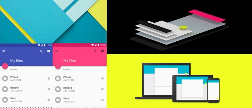 google material design concept