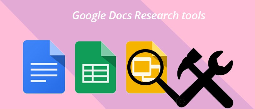 Google Docs Research tools