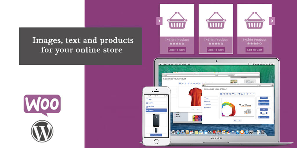 Images, Text and Products for your Online Store