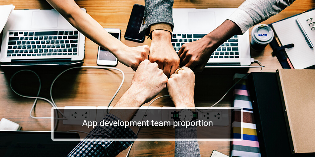 App Development Team Proportion